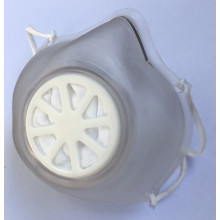 Mascherina in PVC, lavabile e riutilizzabile - con filtro sostituibile